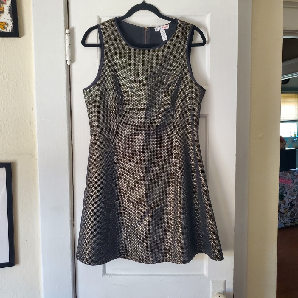 Made For Impulse Gold Party Dress